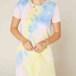 Women’s Tie Dye T-shirt Dress